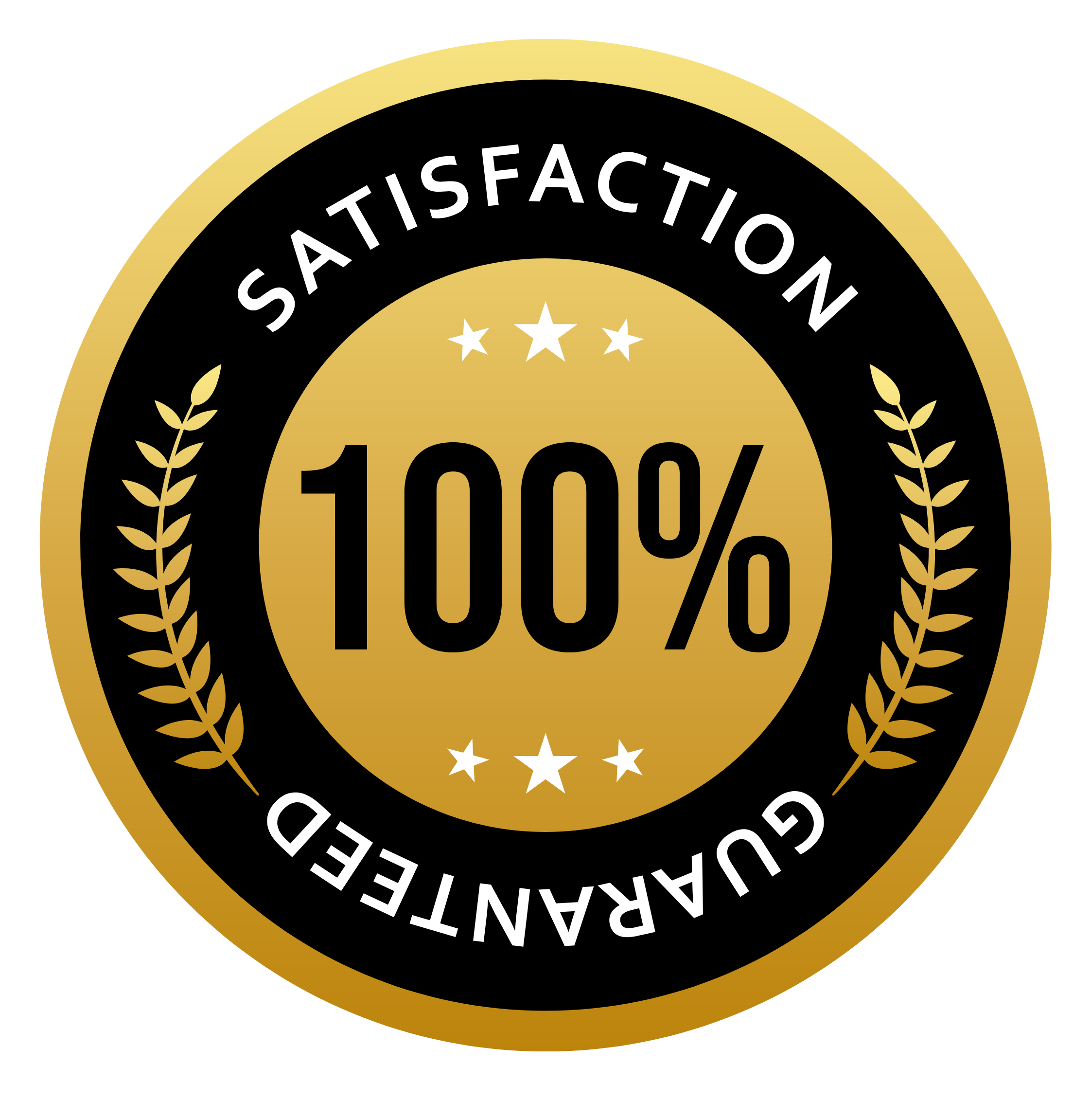100% Satisfaction Seal